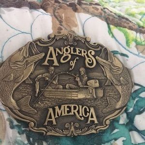 Belt buckle Anglers of America